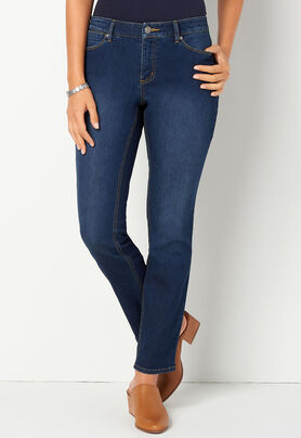 Women's Refined Everyday Denim Tapered Leg Pant Short from