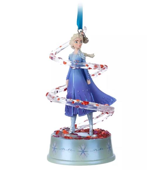 ornament blonde girl in dress